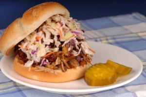 pulled-pork-sandwich-with-cole-slaw-and-pickles